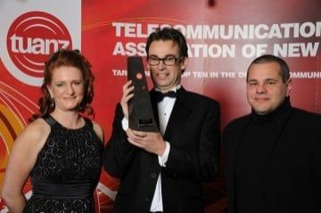 vWorkApp job dispatch software wins 2011 TUANZ mobile application of the year
