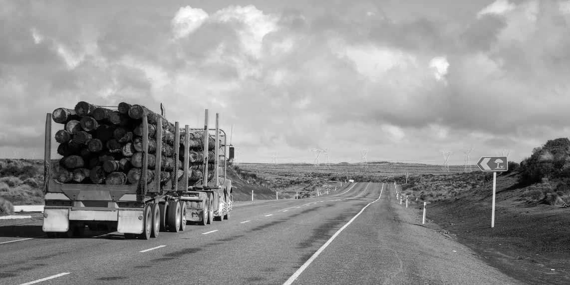 Logging truck_crop_BW